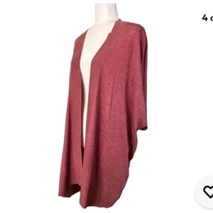 NWT LOFT Women's Rose Knit Kimono Cardigan